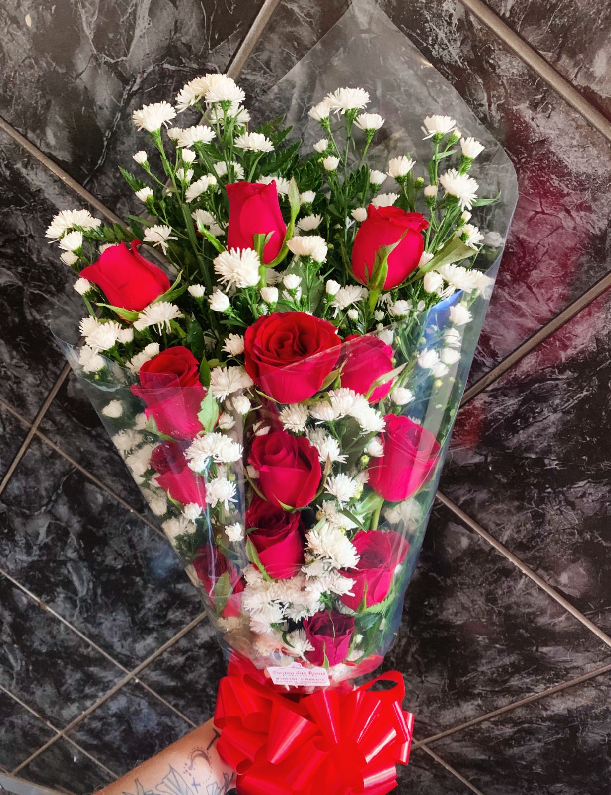 Buquê da Casa 12 rosas