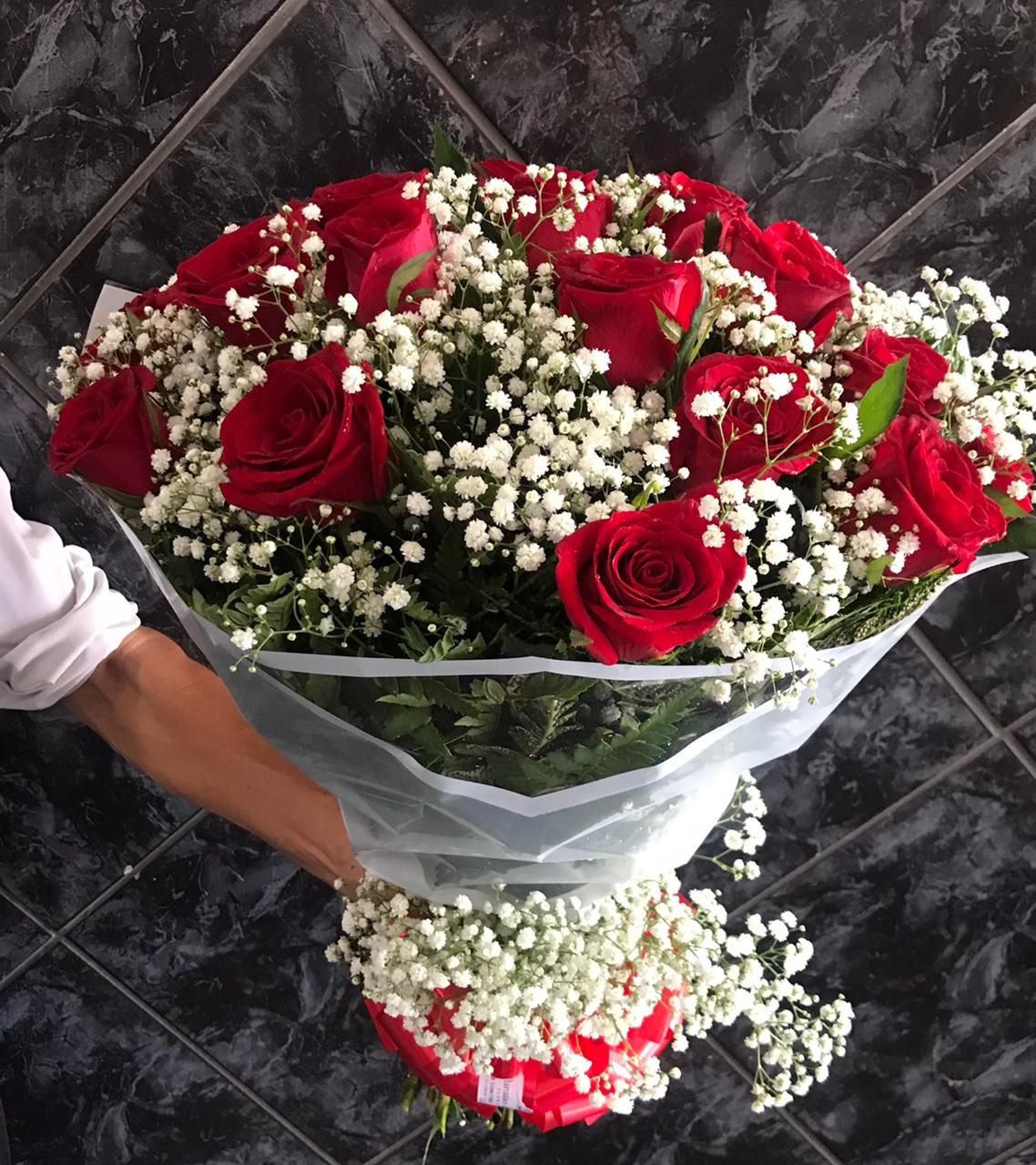 Buquê Francês 24 rosas - Imagem 2
